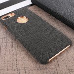 Wholesale iPhone 8 Plus / iPhone 7 Plus / iPhone 6S 6 Plus Wool Style Armor Hybrid Case (Gray)